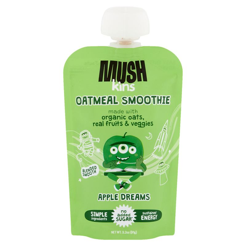 Mushkins Apple Dreams Oatmeal Smoothie, 3.2 oz