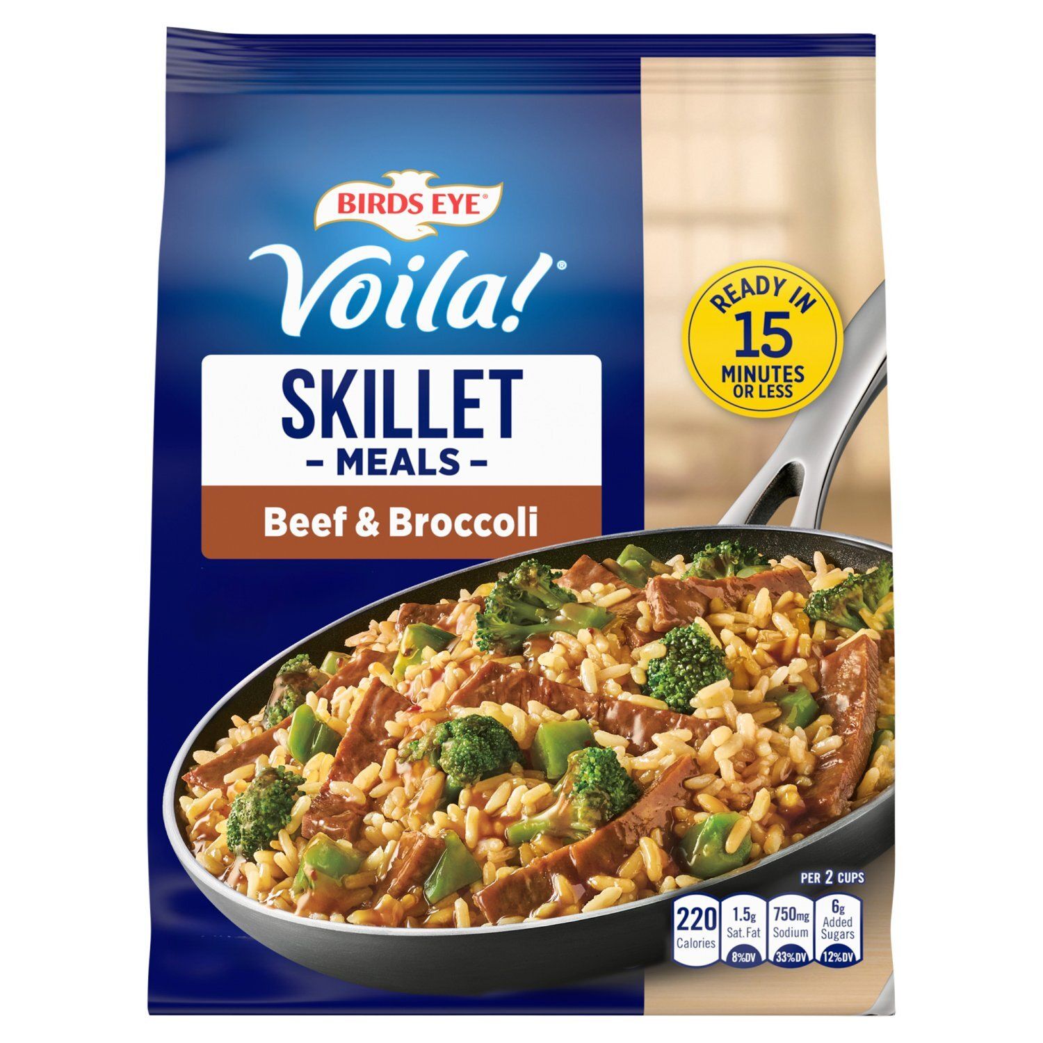Birds Eye Voila! Beef &amp; Broccoli Skillet Meals, 21 oz