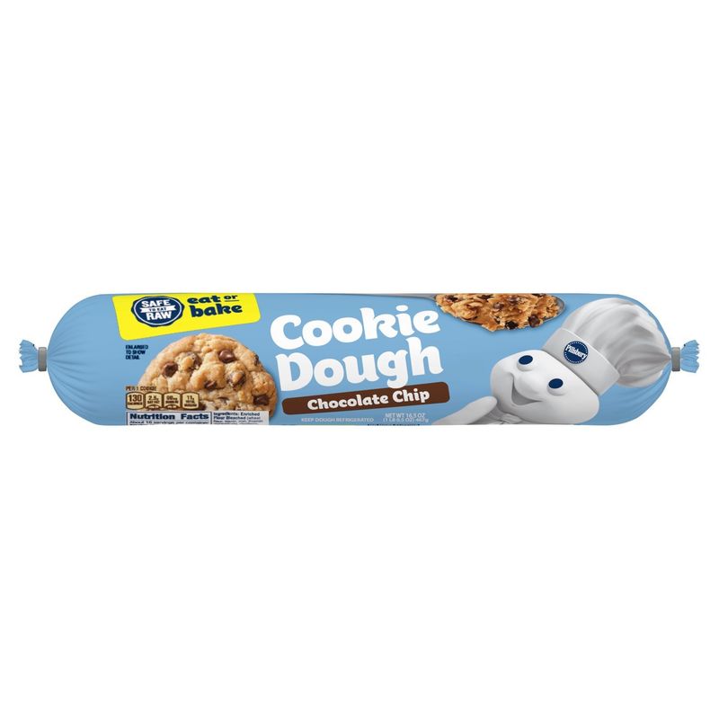 Pillsbury Chocolate Chip Cookie Dough, 16.5 oz