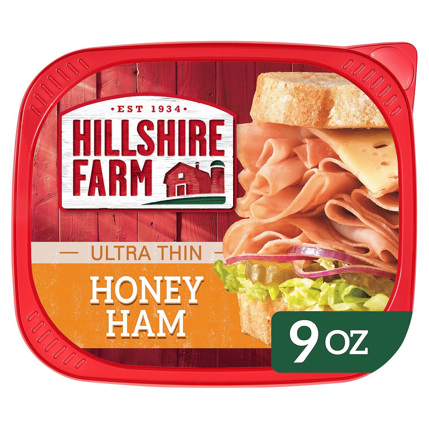 Hillshire Farm Ultra Thin Sliced Honey Ham Sandwich Meat, 9 oz