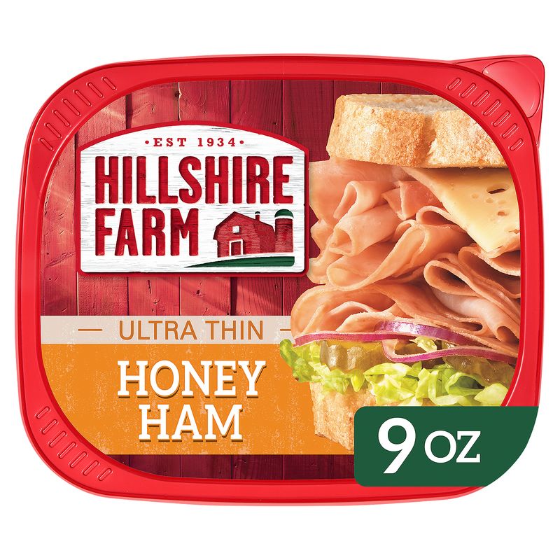 Hillshire Farm Ultra Thin Sliced Honey Ham Sandwich Meat, 9 oz