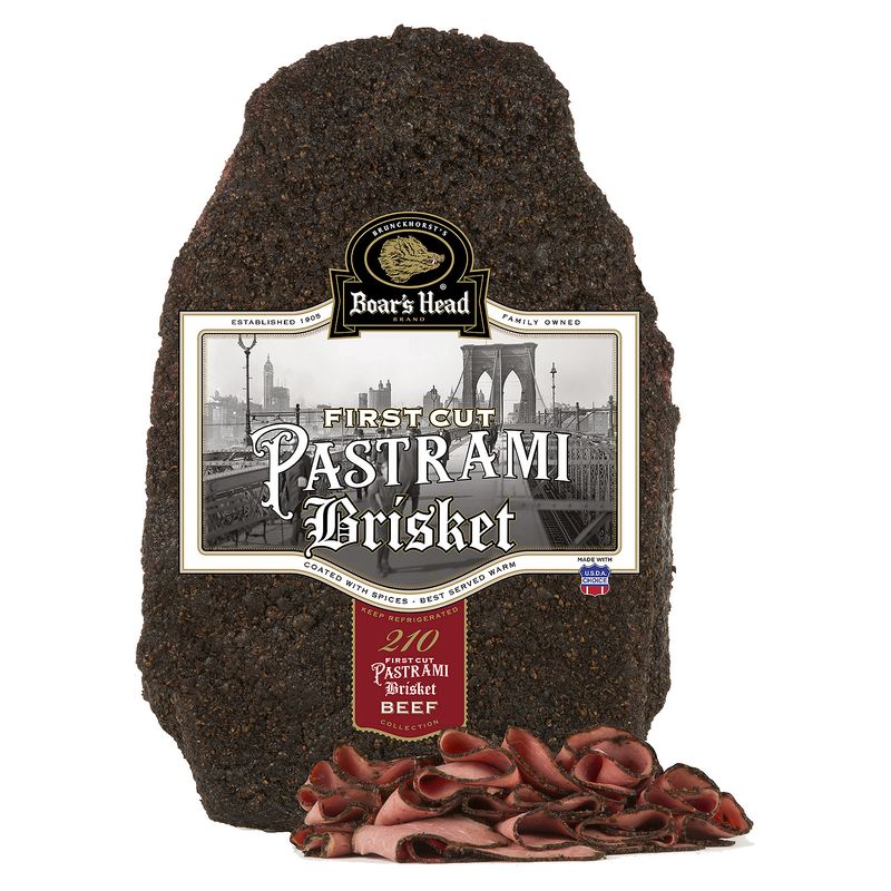 Boar&#39;s Head First Cut Brisket Pastrami Beef