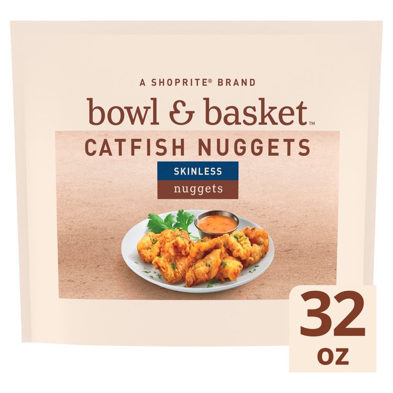 Bowl &amp; Basket Skinless Catfish Nuggets, 32 oz