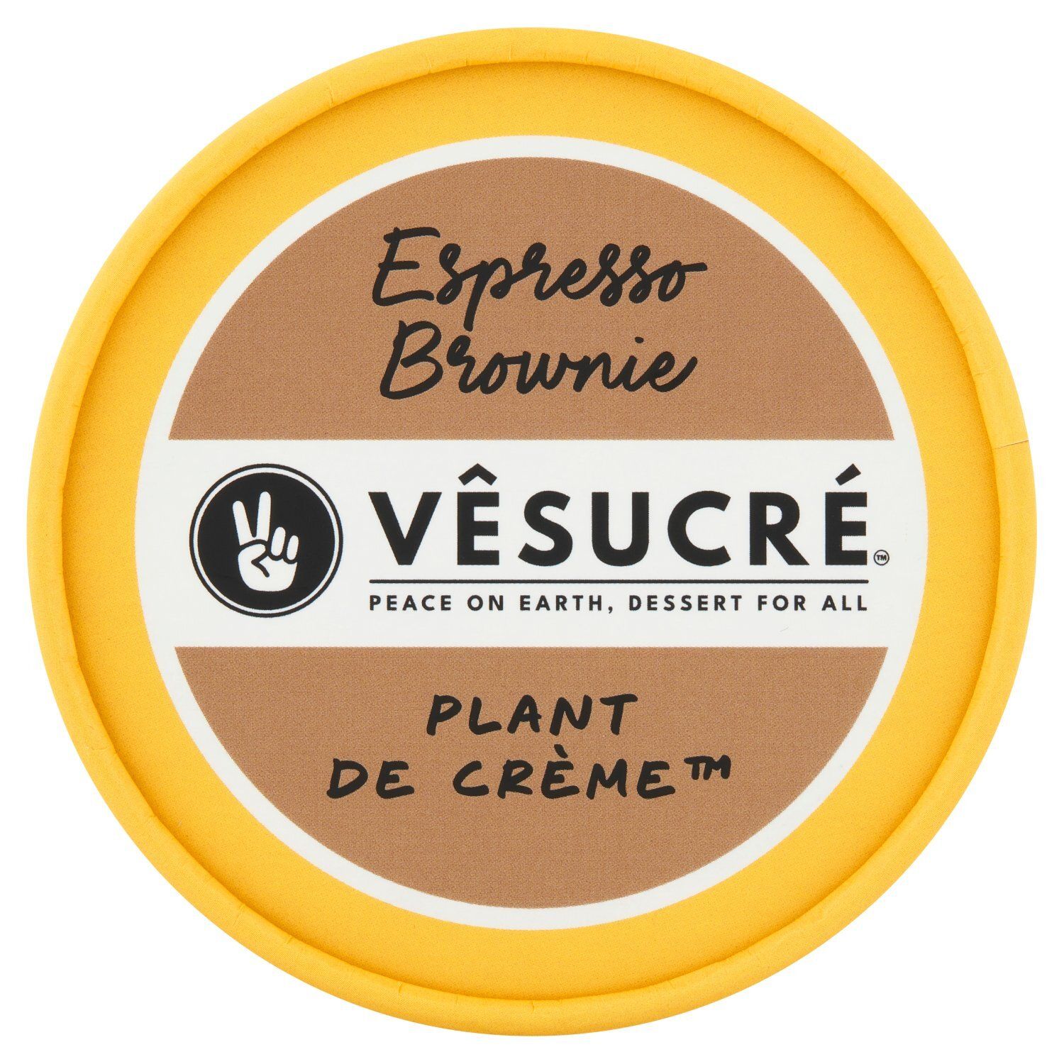 Vêsucré Espresso Brownie Plant de Crème, 5.2 fl oz