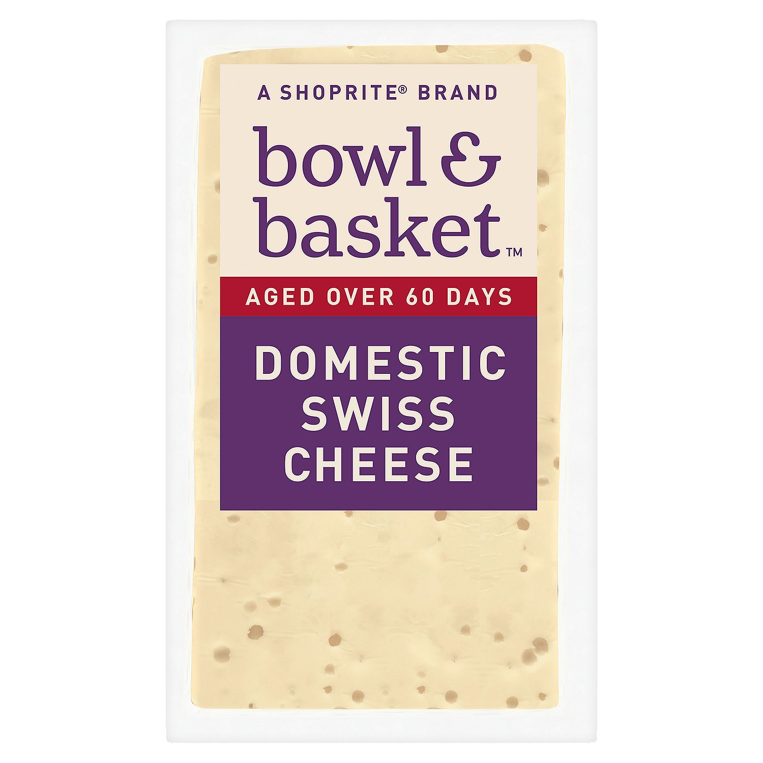 Bowl &amp; Basket Domestic Swiss Cheese