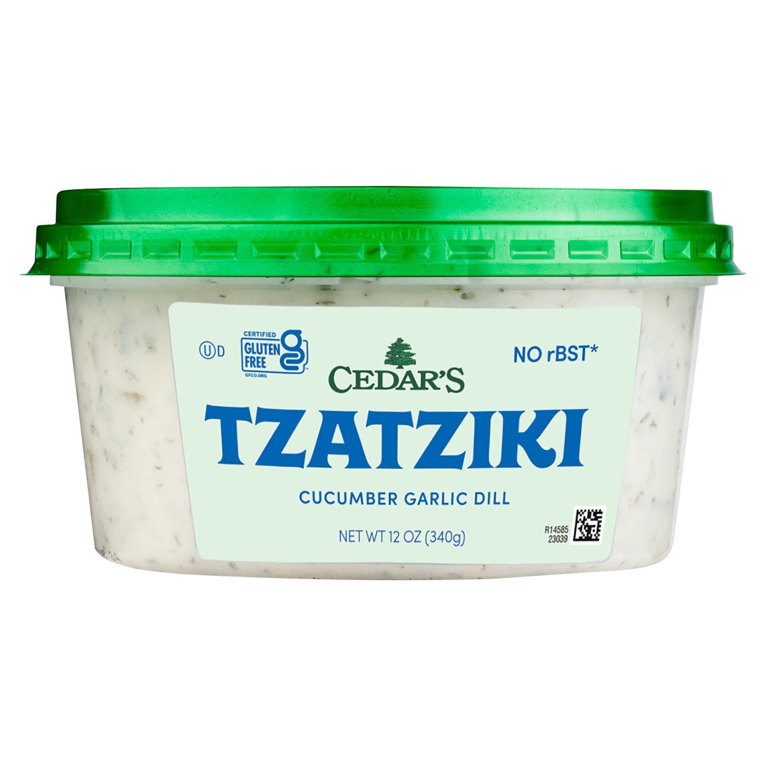 Cedar&#39;s Cucumber Garlic Dill Tzatziki, 12 oz