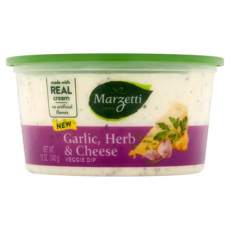 Marzetti Garlic, Herb &amp; Cheese Veggie Dip, 12 oz