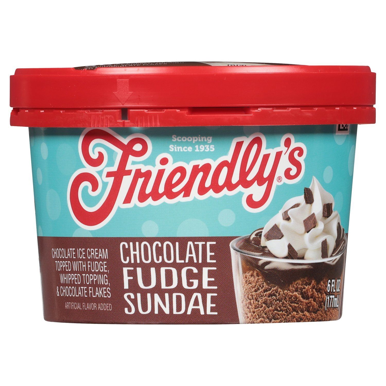 Friendly&#39;s Chocolate Fudge Sundae, 6 fl oz