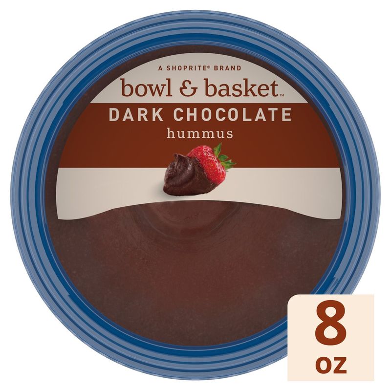 Bowl &amp; Basket Dark Chocolate Hummus, 8 oz
