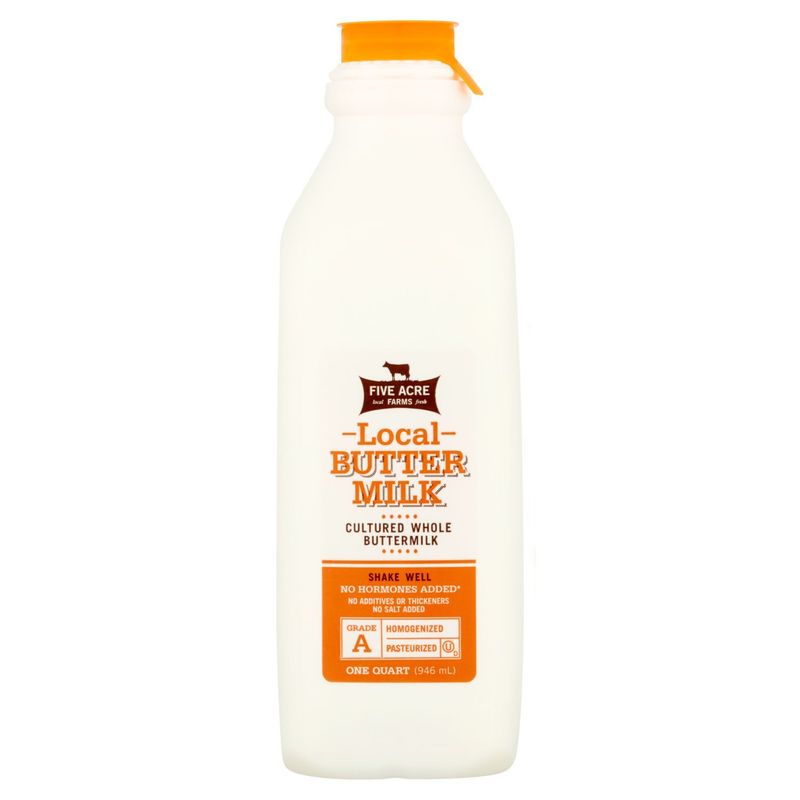 Five Acre Farms Local Buttermilk, one quart