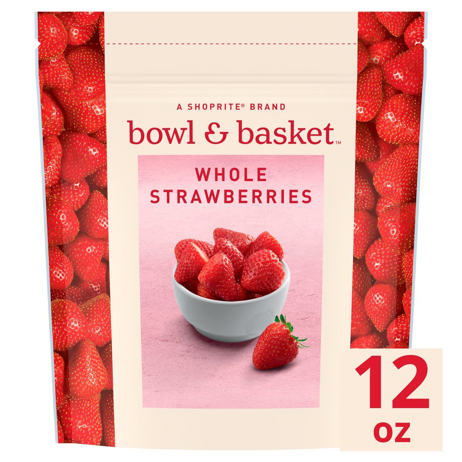Bowl &amp; Basket Whole Strawberries, 12 oz