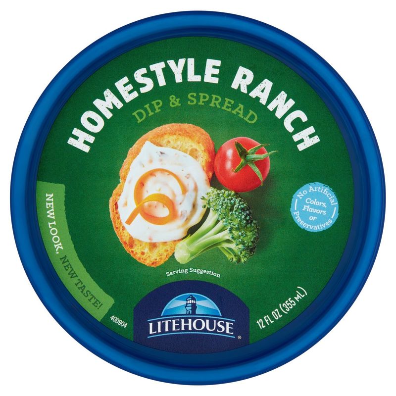 Litehouse Homestyle Ranch Dip &amp; Spread, 12 fl oz