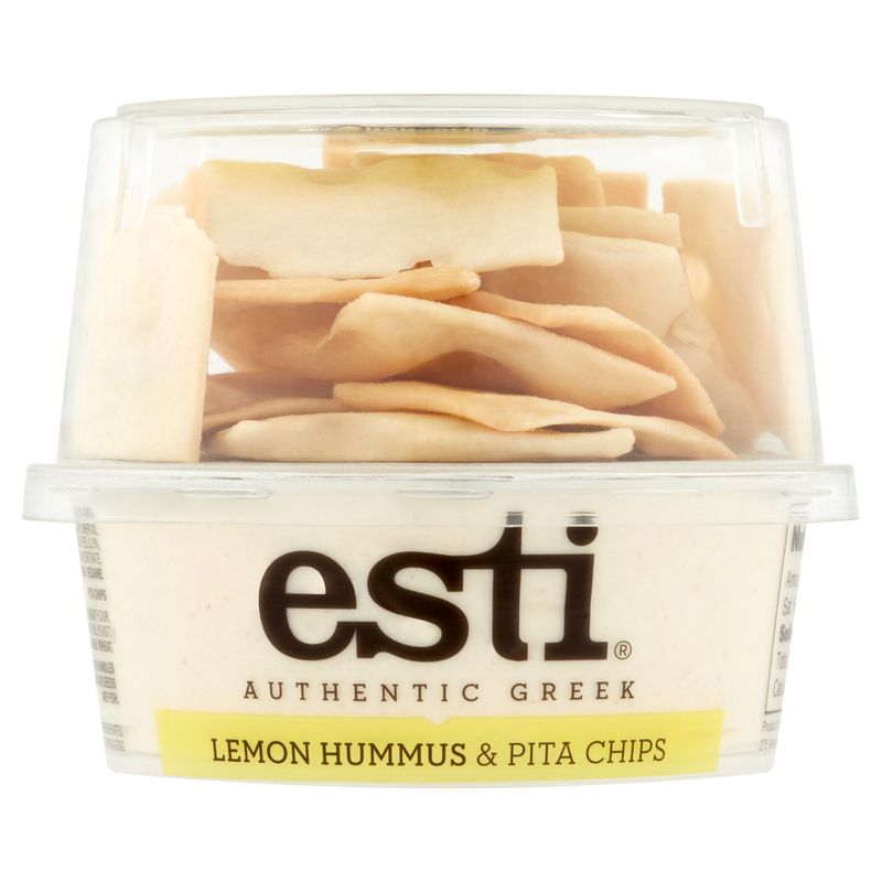 Esti Lemon Hummus &amp; Pita Chips, 4.6 oz