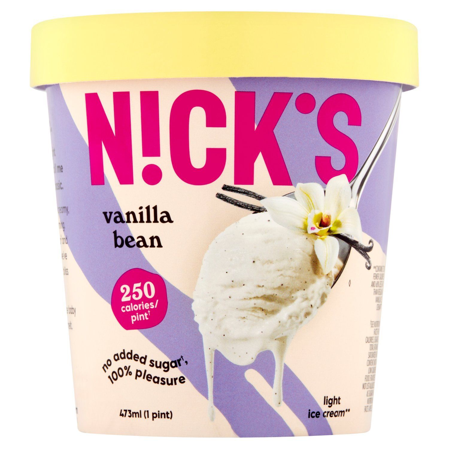 Nick&#39;s Vanilla Bean Light Ice Cream, 1 pint
