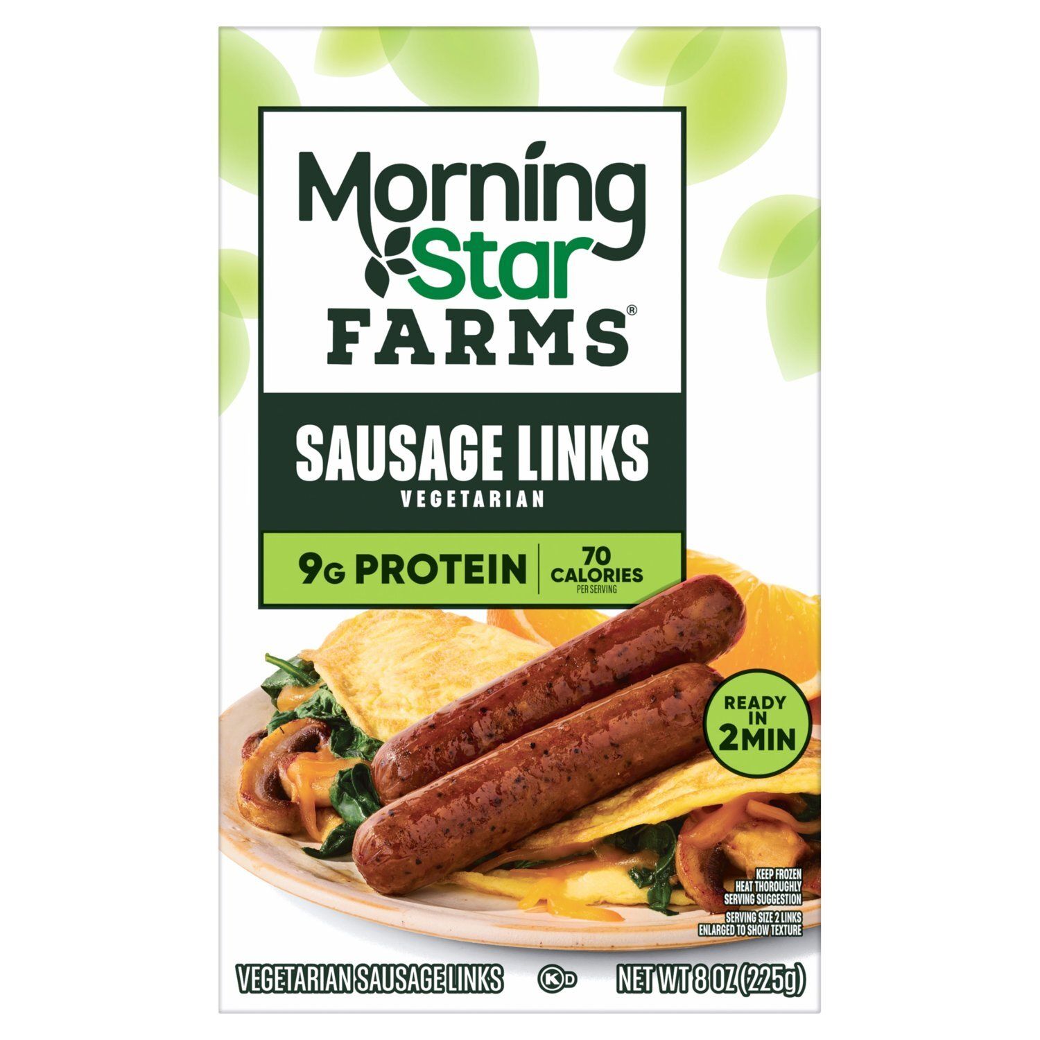MorningStar Farms Vegetarian Sausage Links, 8 oz
