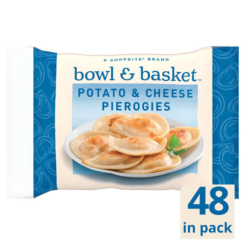 Bowl &amp; Basket Potato &amp; Cheese Pierogies, 48 count, 4 lb