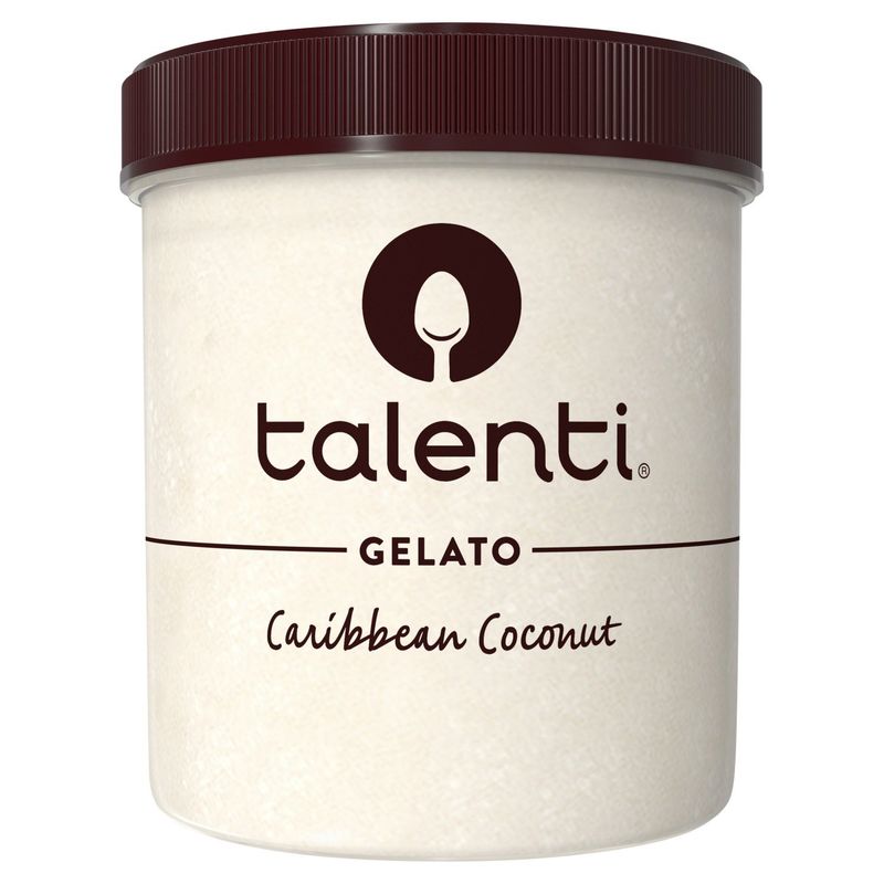 Talenti Caribbean Coconut Gelato, one pint