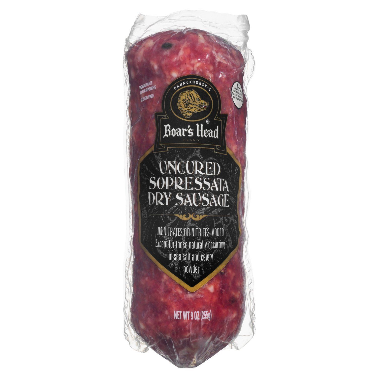 Boar&#39;s Head Uncured Sopressata Dry Sausage, 9 oz
