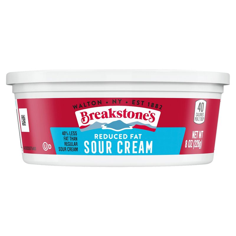 Breakstone&#39;s Reduced Fat Sour Cream, 8 oz