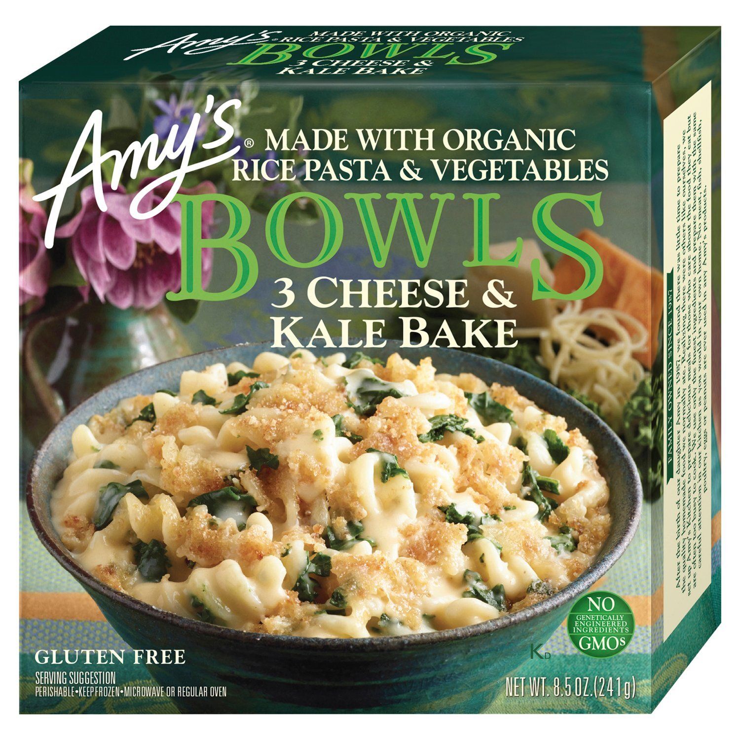 Amy&#39;s 3 Cheese &amp; Kale Bake Bowls, 8.5 oz