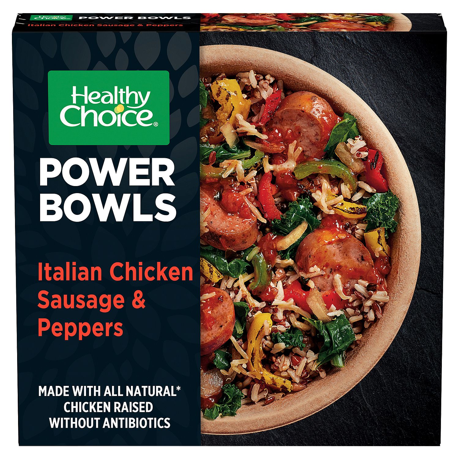 Healthy Choice Power Bowls Italian Chicken Sausage &amp; Peppers, 9.25 oz