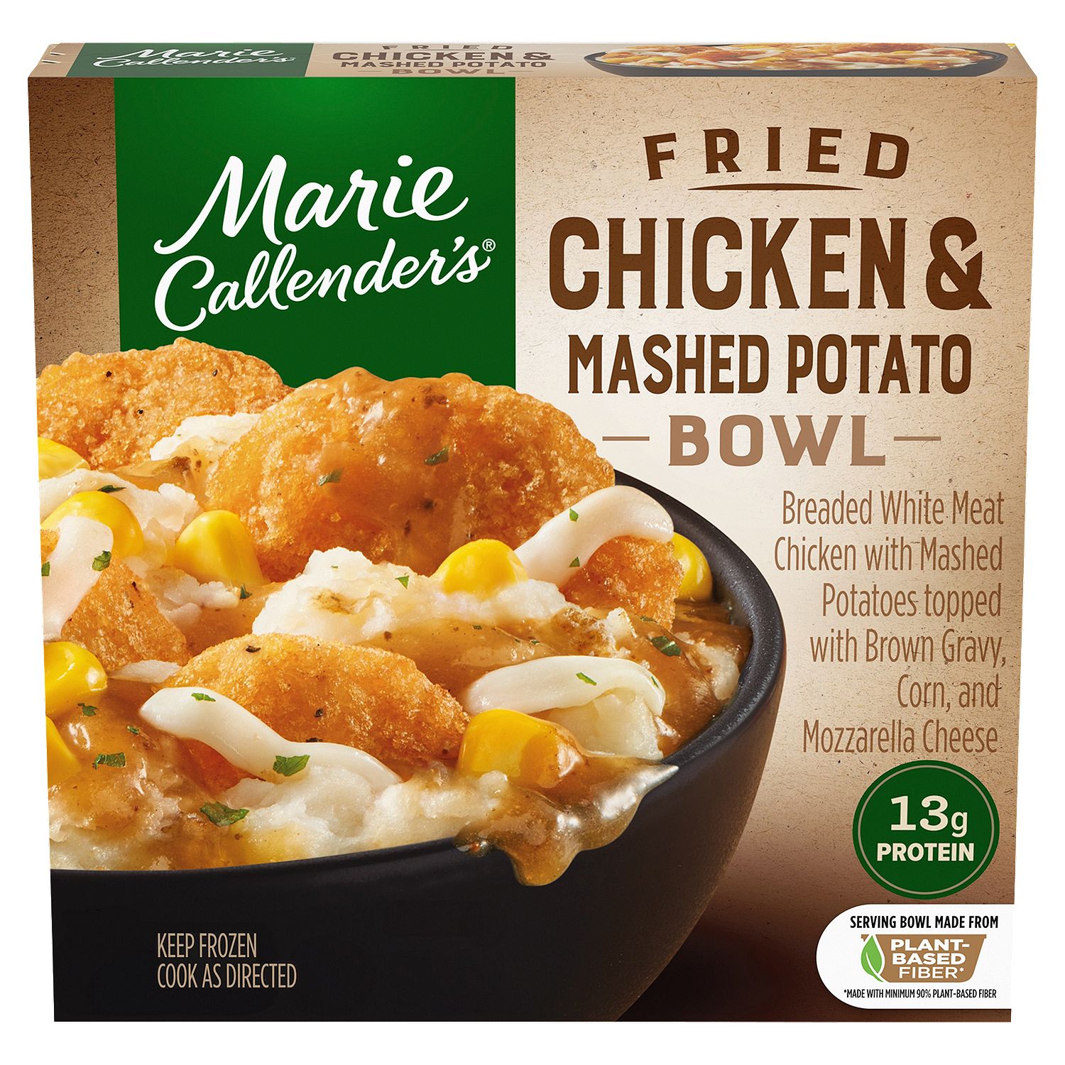 Marie Callender&#39;s Fried Chicken &amp; Mashed Potato Bowl, 11.5 oz