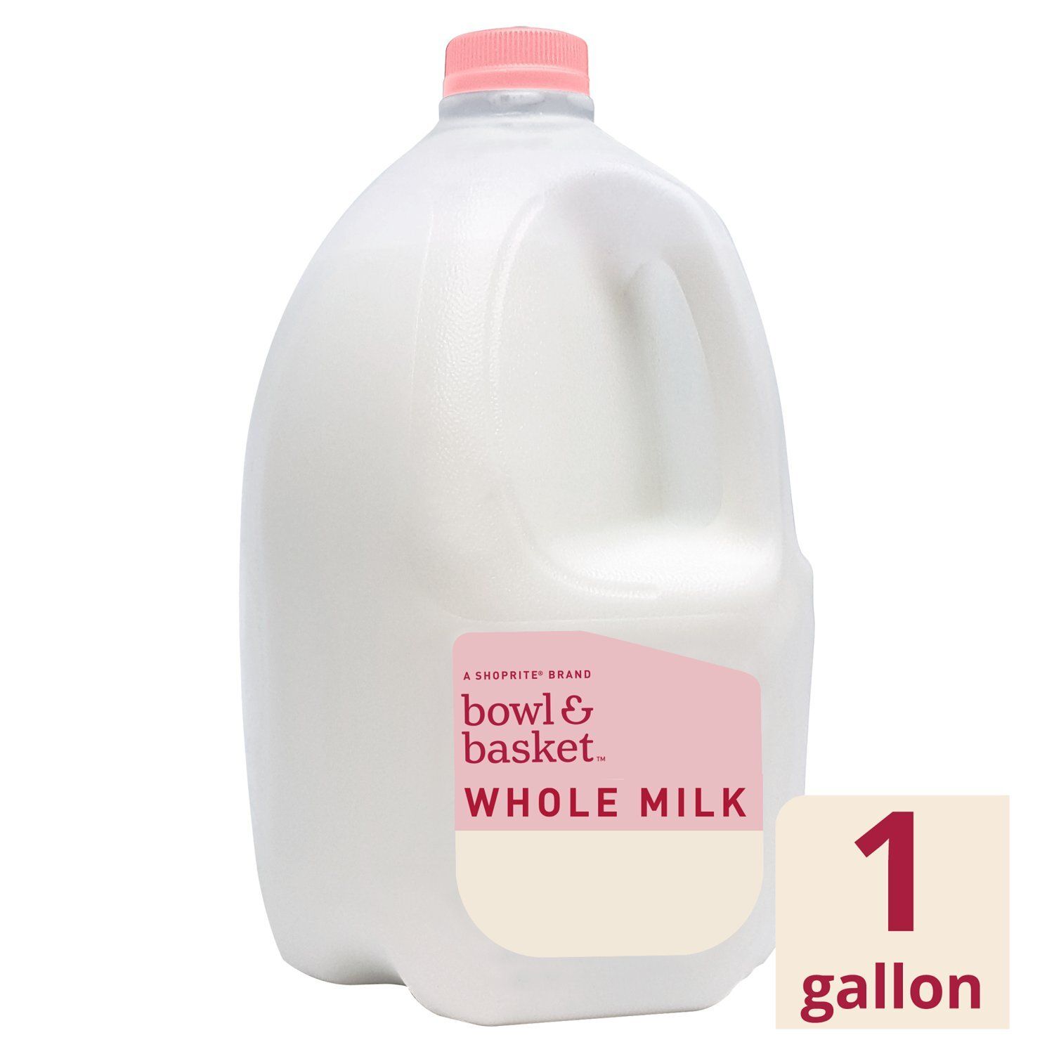 Bowl &amp; Basket Whole Milk, one gallon
