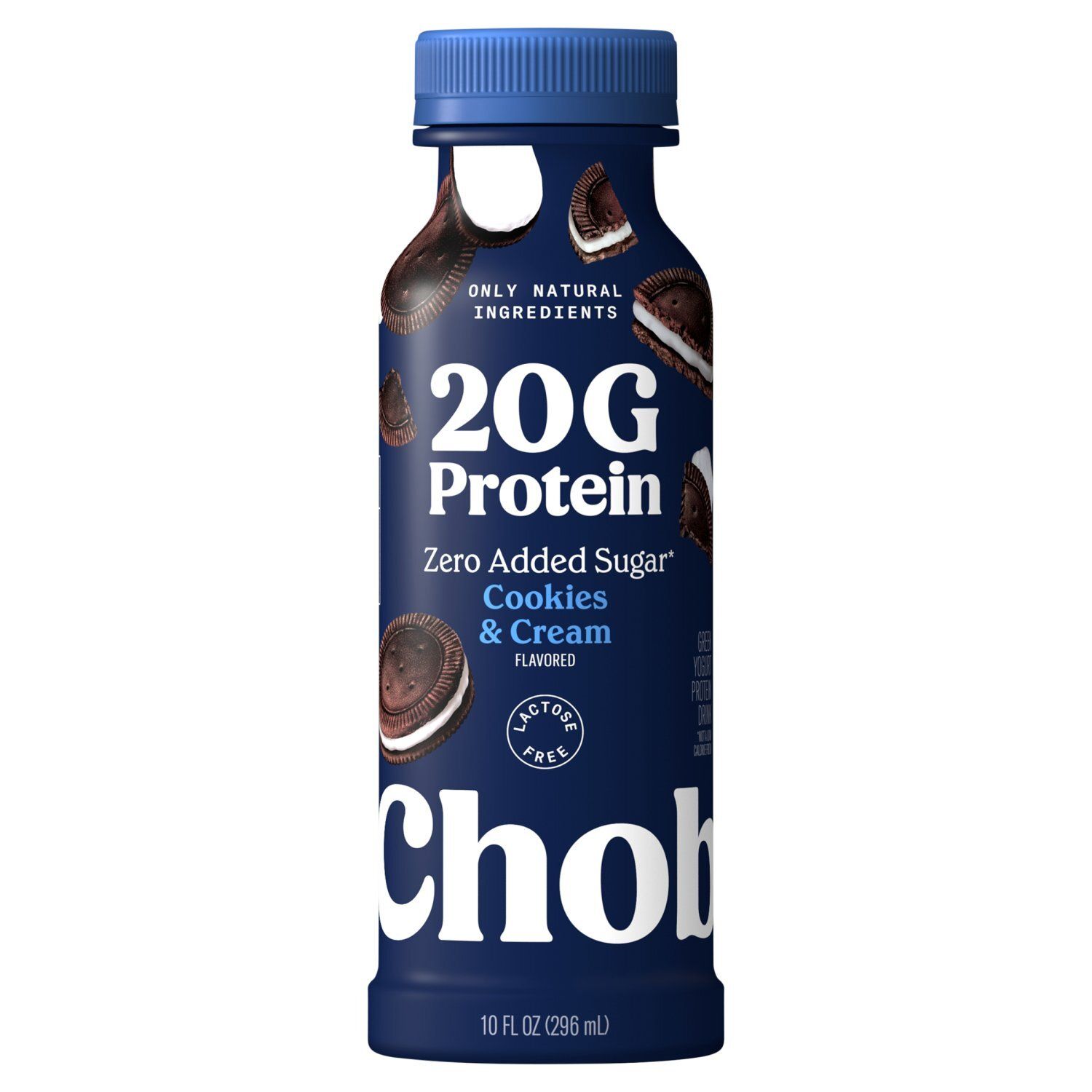 Chobani 20g Protein Cookies &amp; Cream Flavored Greek Yogurt Protein Drink, 10 fl oz