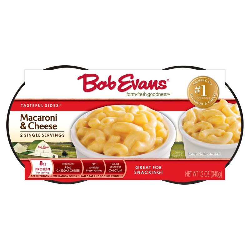 Bob Evans Tasteful Sides Macaroni &amp; Cheese, 2 count, 12 oz