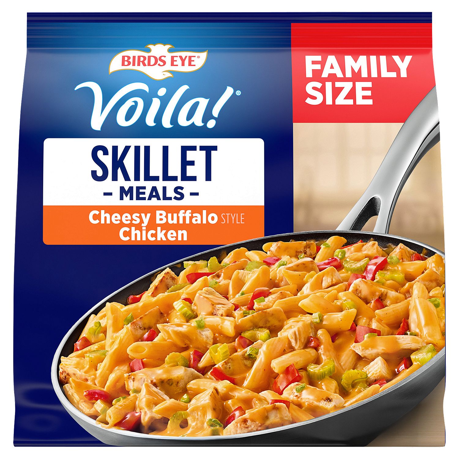 Birds Eye Voila! Cheesy Buffalo Style Chicken Skillet Meals Family Size, 42 oz