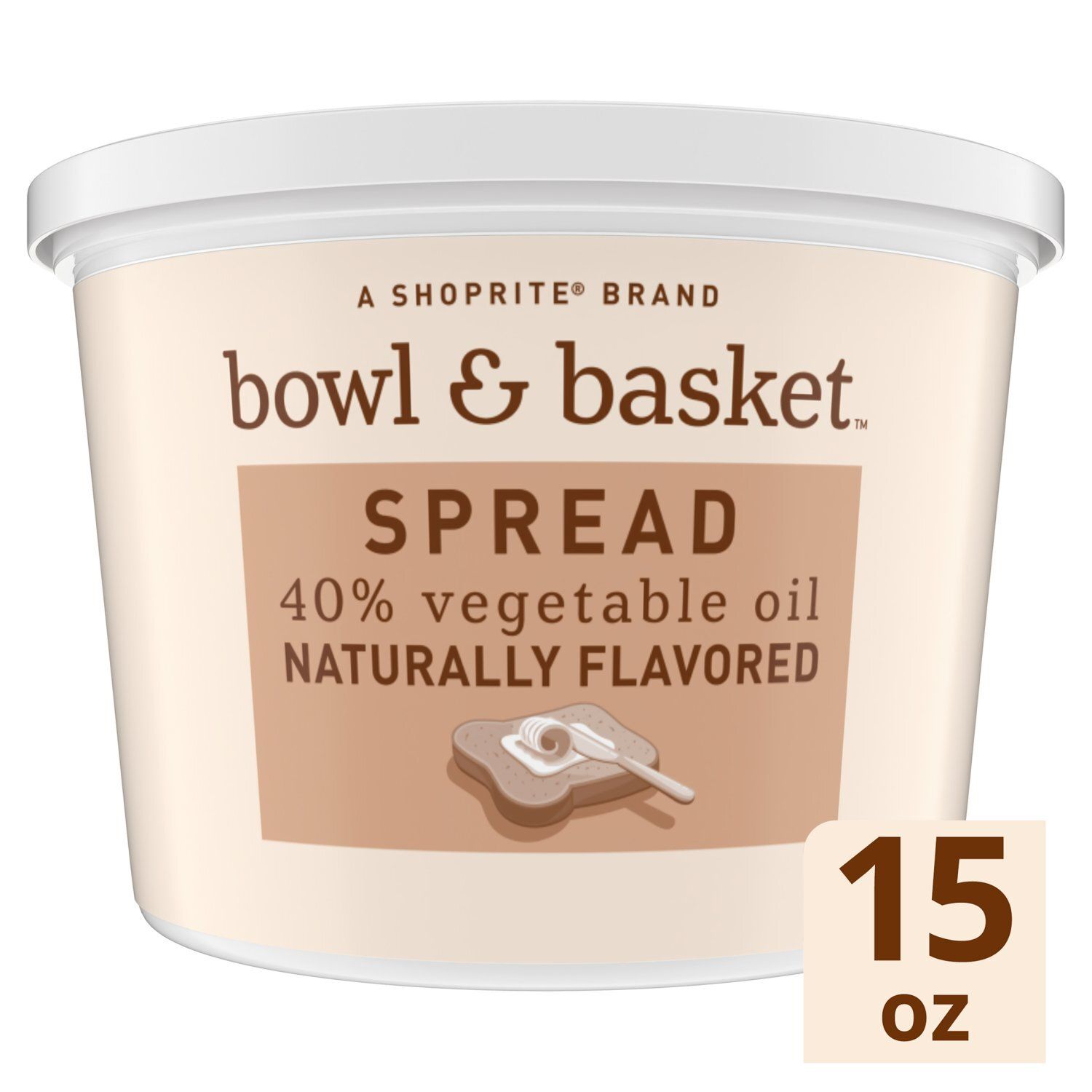 Bowl &amp; Basket 40% Vegetable Oil Spread, 15 oz