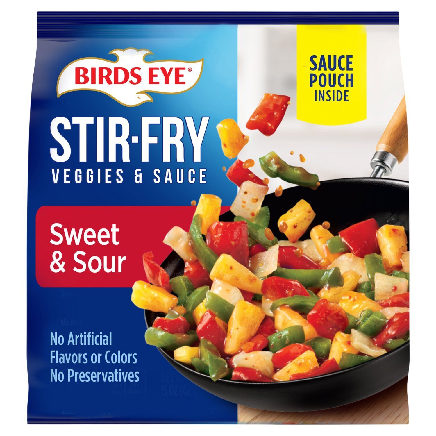Birds Eye Sweet &amp; Sour Stir-Fry Veggies &amp; Sauce, 15 oz