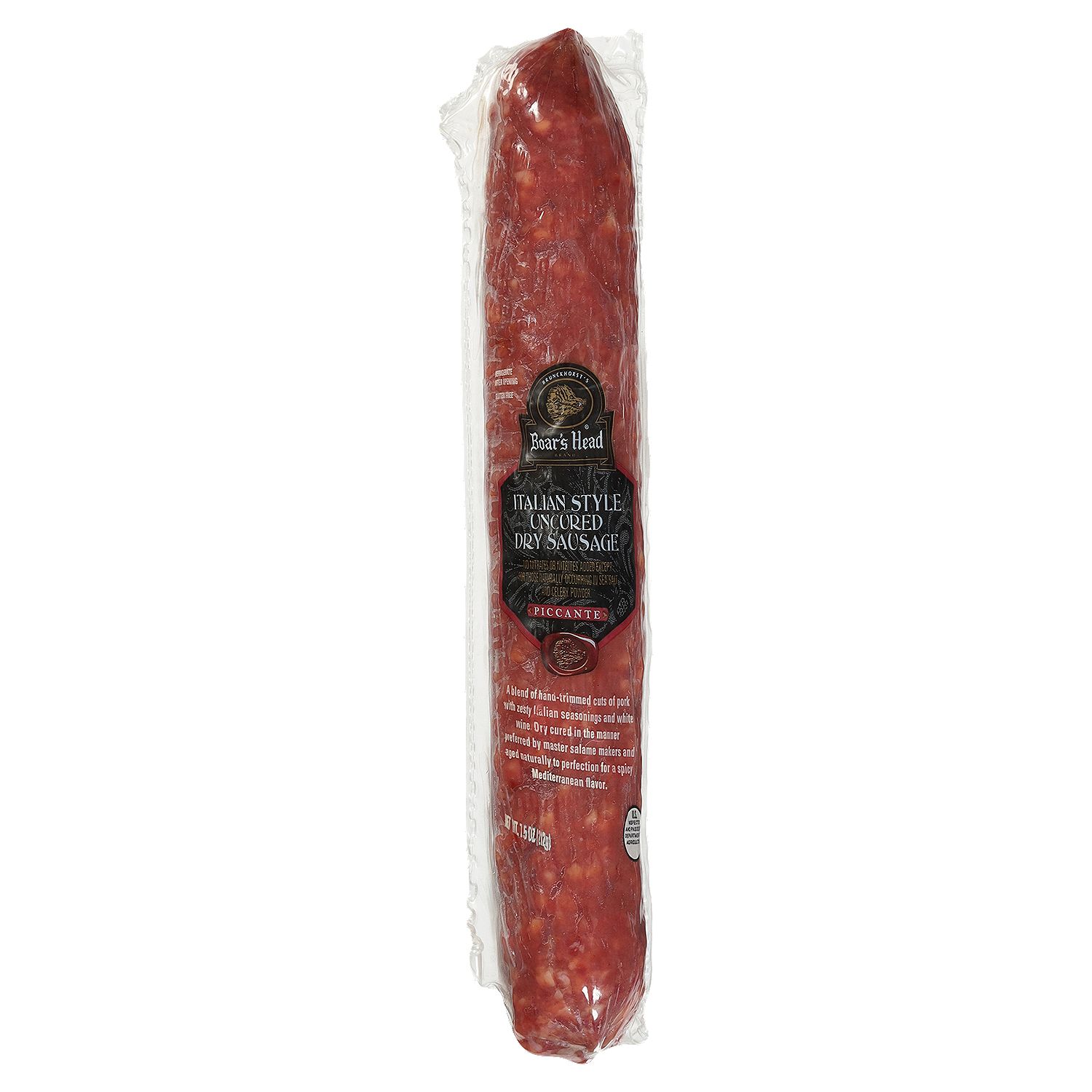 Boar&#39;s Head Piccante Italian Style Uncured Dry Sausage 7.5 oz