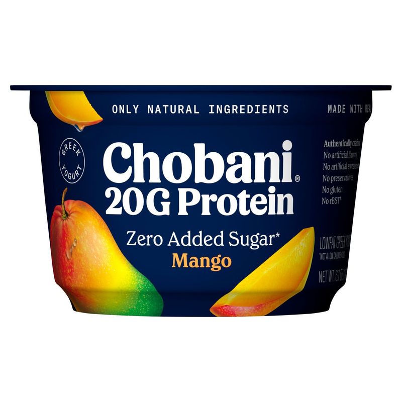 Chobani Mango Lowfat Greek Yogurt, 6.7 oz