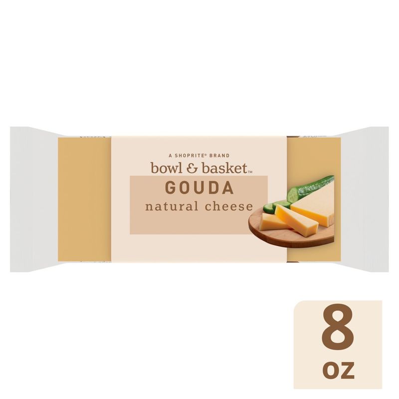 Bowl &amp; Basket Gouda Natural Cheese, 8 oz