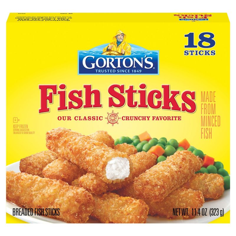 Gorton&#39;s Breaded Fish Sticks, 18 count, 11.4 oz