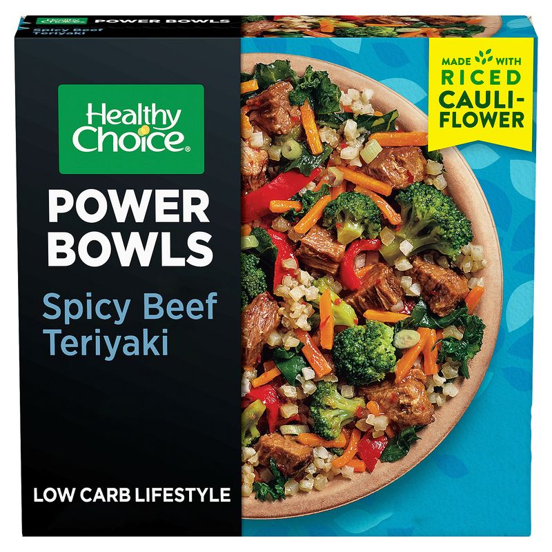 Healthy Choice Power Bowls Spicy Beef Teriyaki, 9.25 oz