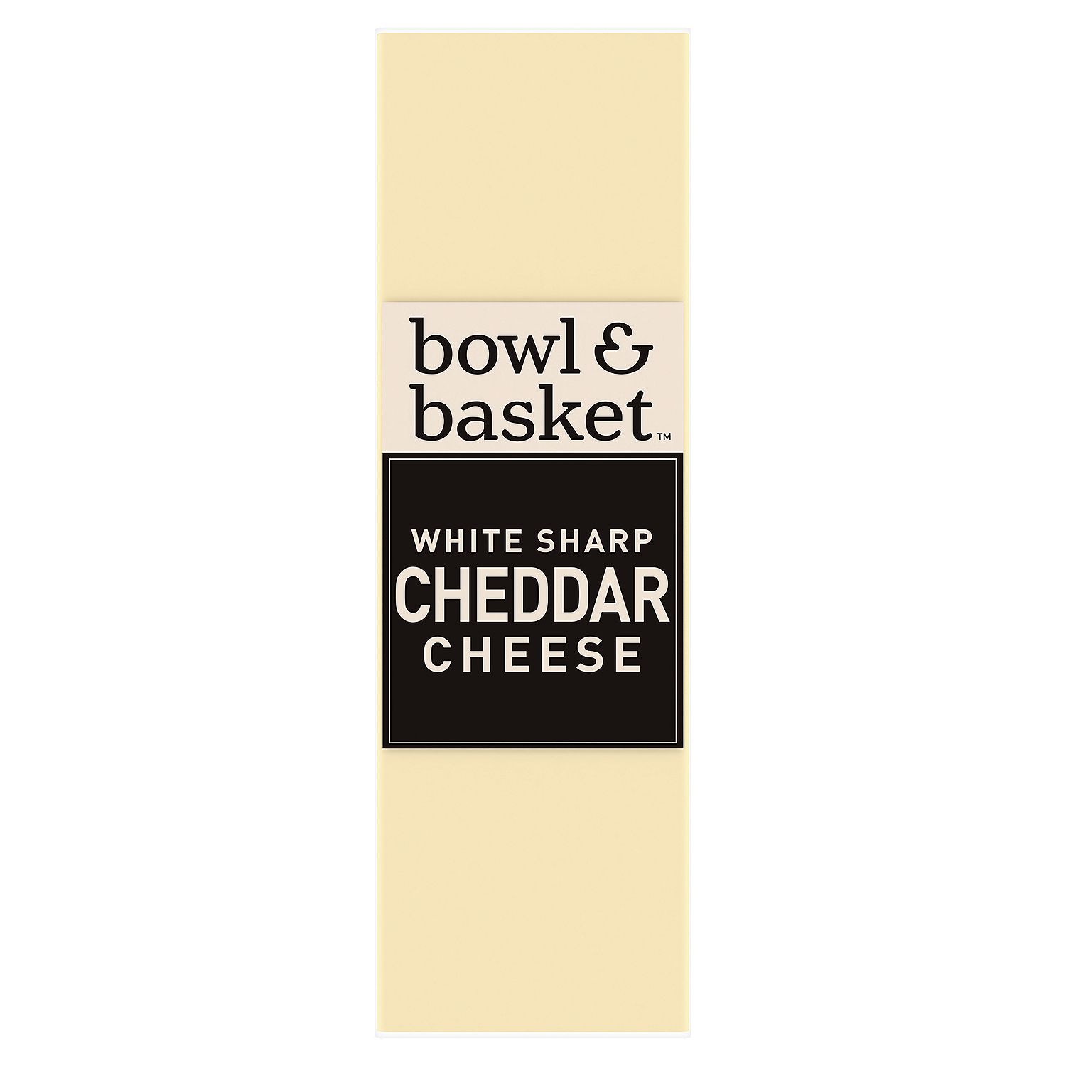 Bowl &amp; Basket White Sharp Cheddar Cheese
