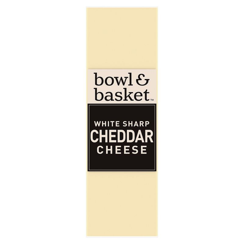 Bowl &amp; Basket White Sharp Cheddar Cheese