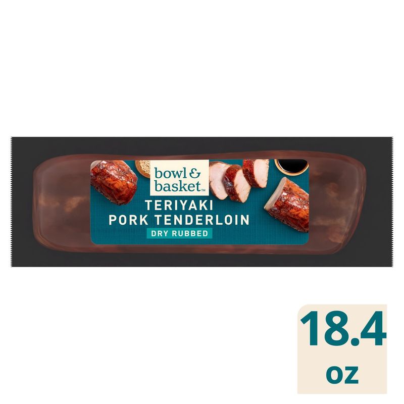 Bowl &amp; Basket Teriyaki Pork Tenderloin, 18.4 oz