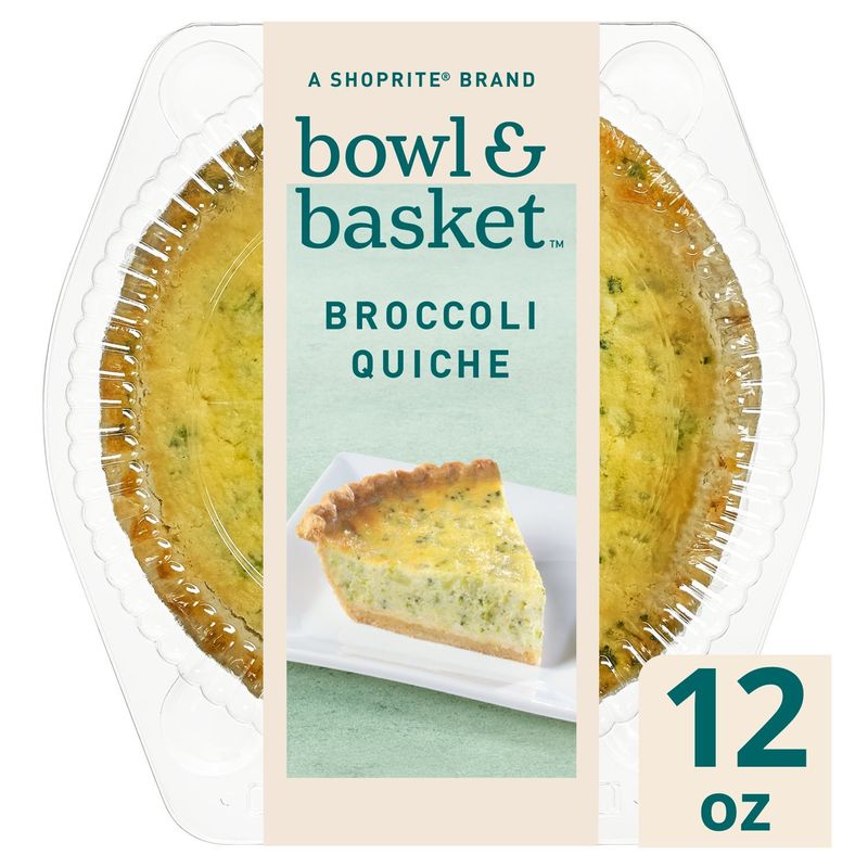 Bowl &amp; Basket Broccoli Quiche, 12 oz