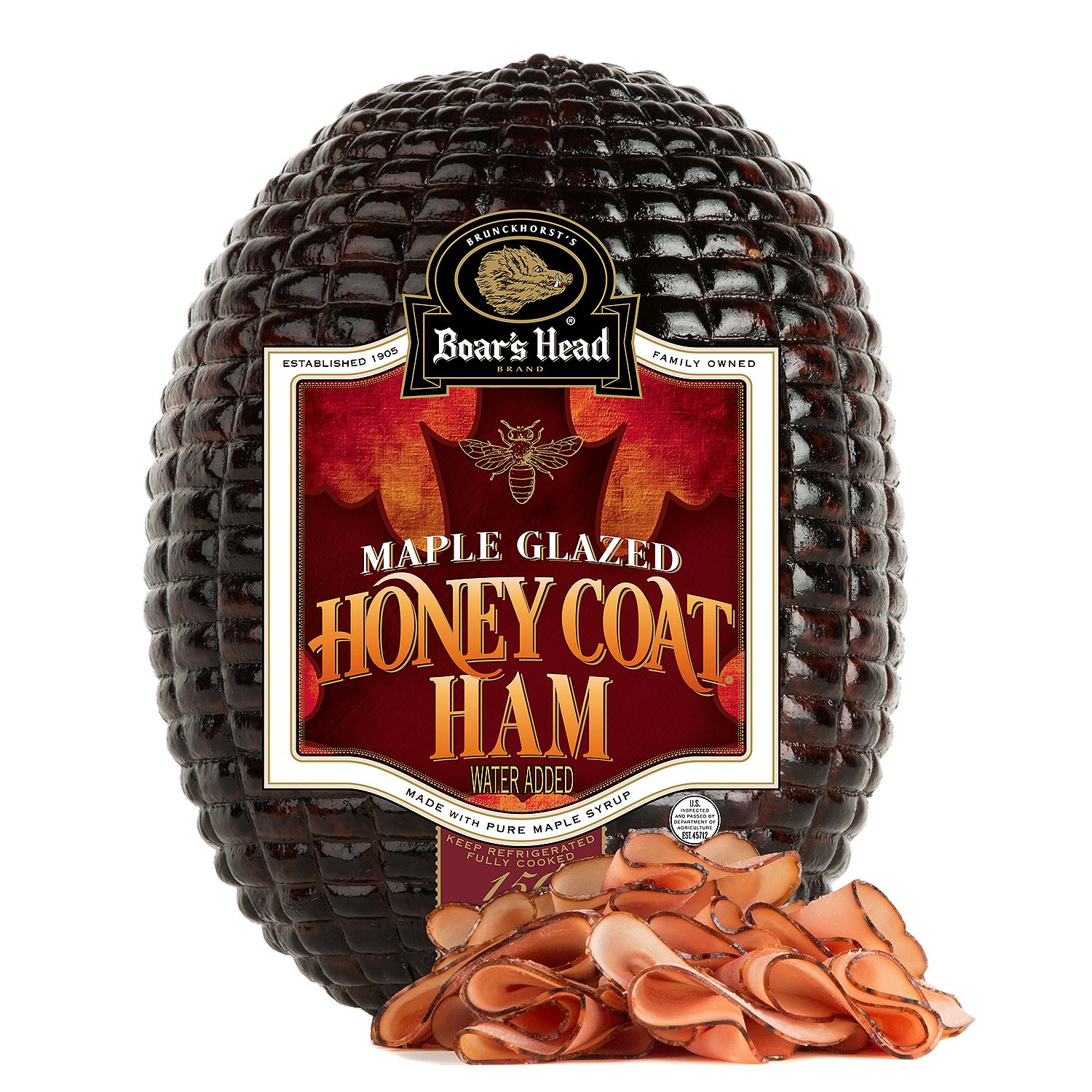 Boar&#39;s Head Maple Glazed Honey Coat Ham