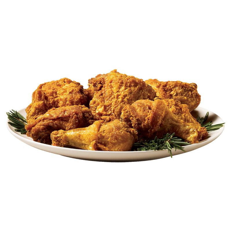 ShopRite Kitchen Dark Fried Chicken - 8 Piece Drums &amp; Thighs (Sold Cold), 26 oz