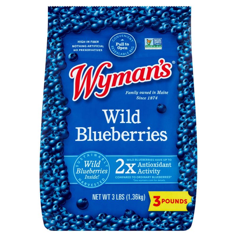 Wyman&#39;s Wild Blueberries, 3 lbs