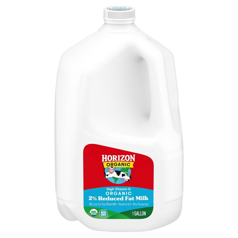 Horizon Organic Organic 2% Reduced Fat Milk, 1 gallon