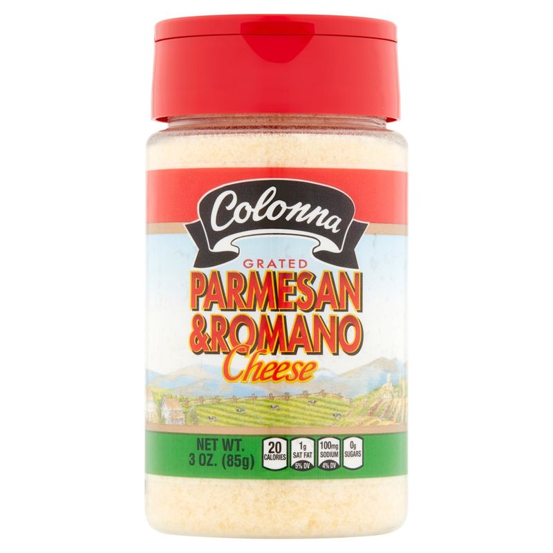 Colonna Grated Parmesan &amp; Romano Cheese, 3 oz