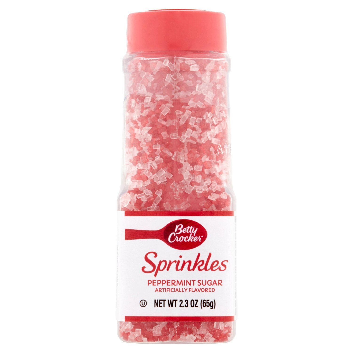 Betty Crocker Peppermint Sugar Sprinkles, 2.3 oz