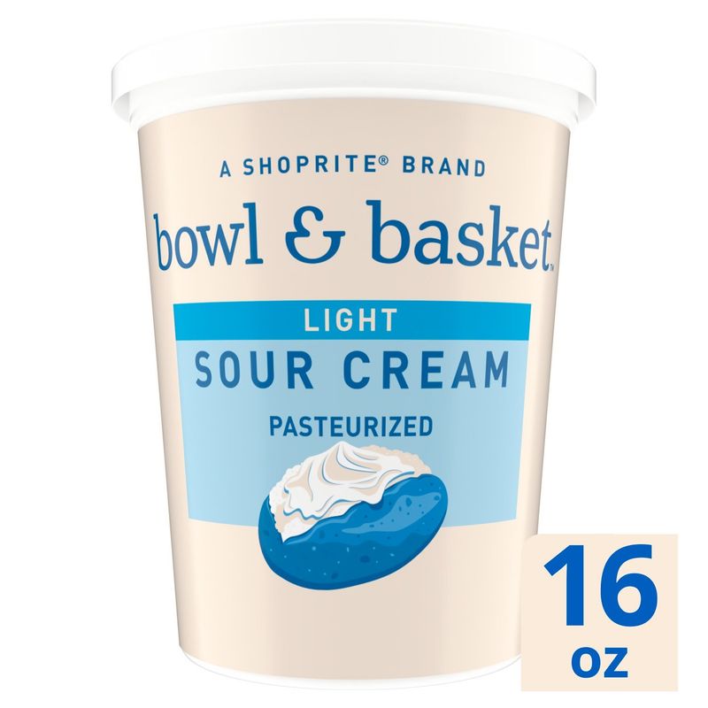 Bowl &amp; Basket Light Sour Cream, 16 oz