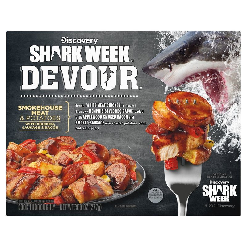 Devour Smokehouse Meat &amp; Potatoes with Chicken, Sausage &amp; Bacon, 9.8 oz