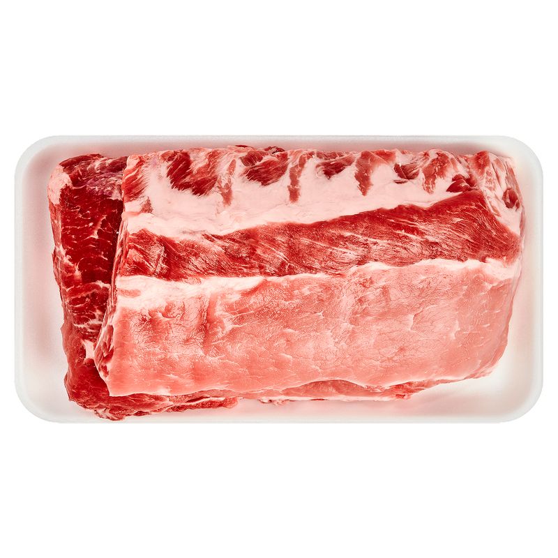 Fresh Pork Loin Baby Back Rib, Bone In, Average Weight 2.75 lb Pack